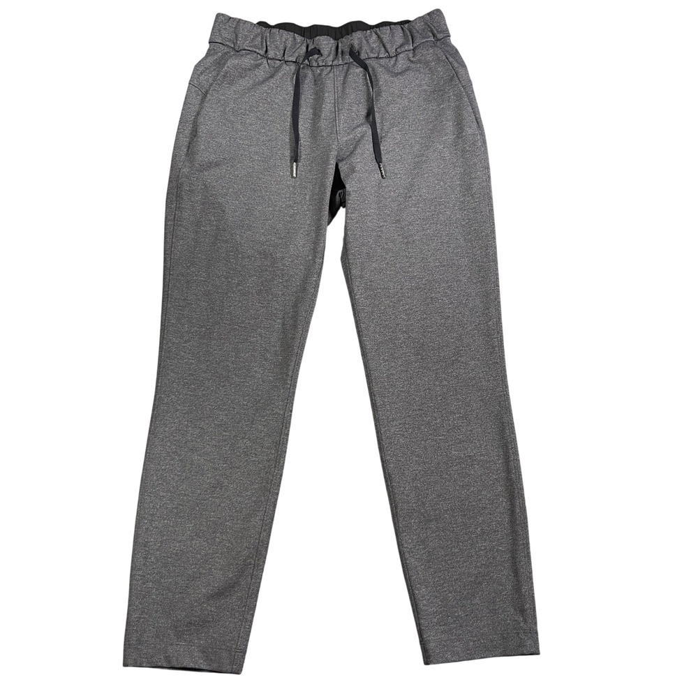 Lululemon On the Fly 28" Heathered Full-On Luxtreme Pant Womens 6 Gray Heathered